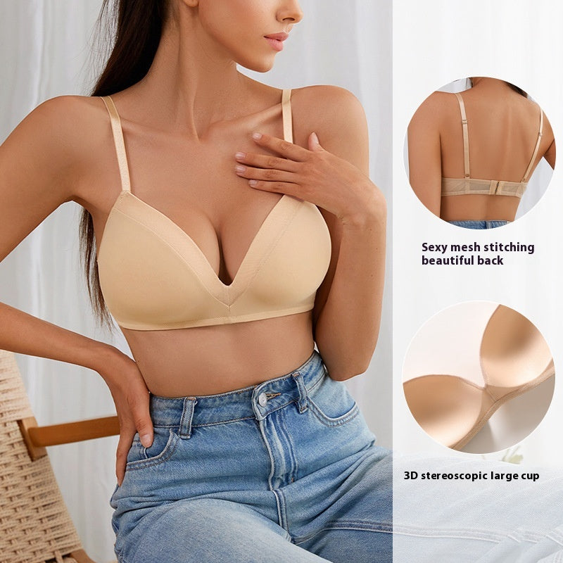 Iris™️ - Sujetador push up sexy sin aros fashion con copas profundas✨