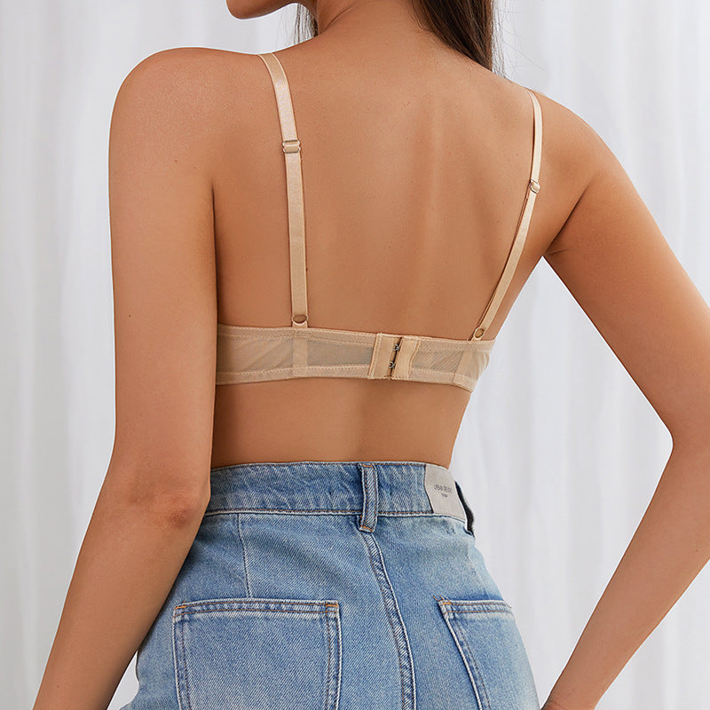 Iris™️ - Sujetador push up sexy sin aros fashion con copas profundas✨